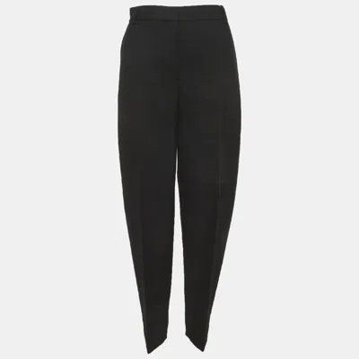 Pre-owned Totême Black Wool Wide Leg Pants M