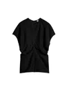 Totême Toteme Women Black Basketweave Slouch Waist Top