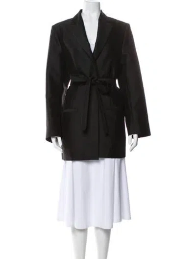 Pre-owned Totême Blazer In Black