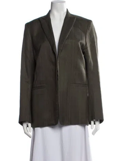 Pre-owned Totême Blazer In Green