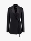 Totême Blazer With Knot Detail In Black