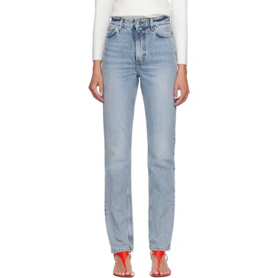 Totême Blue High Slim Jeans