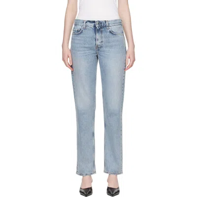 Totême Blue Low Straight Jeans