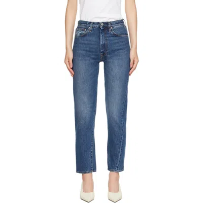 Totême Blue Twisted Seam Jeans
