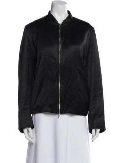 Pre-owned Totême Bomber Jacket In Black