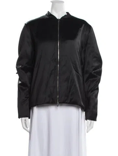 Pre-owned Totême Bomber Jacket In Black