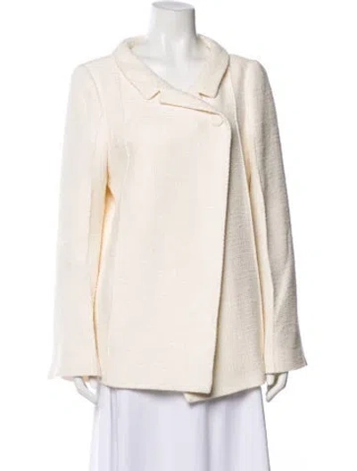 Pre-owned Totême Boucle Tweed Jacket Blazer In Neutral