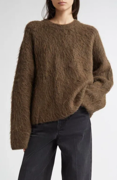 TOTÊME TOTEME BOXY ALPACA BLEND SWEATER