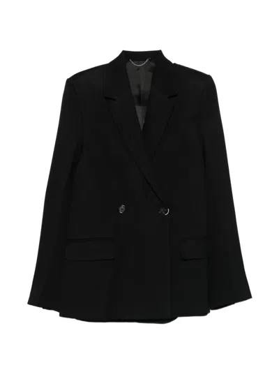 Totême Boxy Double-breasted Blazer In Black