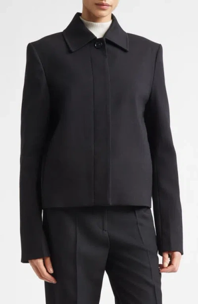 Totême Woven Jacket In Black