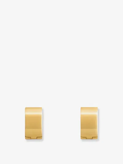 Totême Brass Earrings In Gold