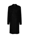 Totême Toteme Broad Midi Coat Black