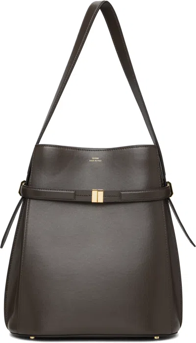 Totême Toteme Shoulder Bag Woman Color Brown