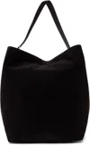 Totême Brown Belted Suede Tote In Espresso 040