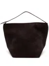 Totême Brown Belted Tote In Brown