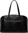 Totême Brown Croco-embossed Day Tote