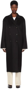 Totême Brown Signature Coat In 040 Espresso