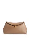 Totême Brown T-lock Shoulder Bag In Brown