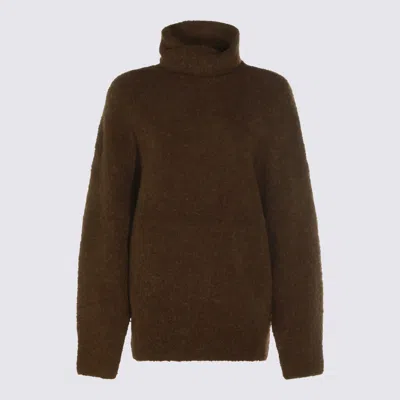Totême Brown Wool Knitwear