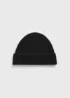 Totême Brushed Cashmere Beanie Black In Black