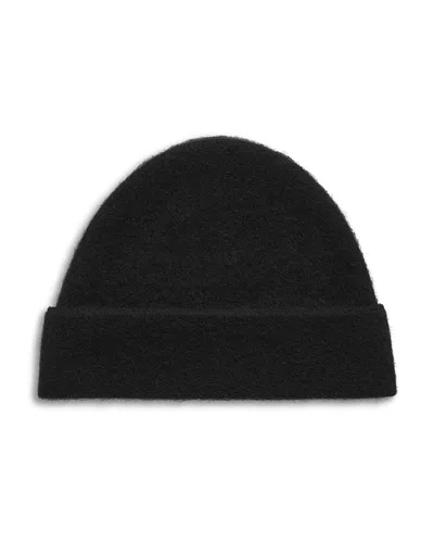 Totême Brushed Cashmere Beanie In Black