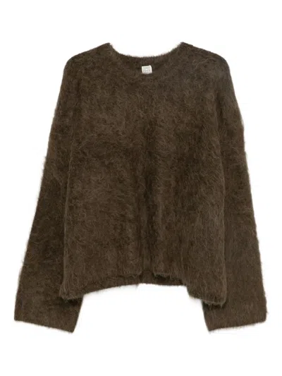 TOTÊME BRUSHED-FINISH SWEATER