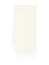 Totême Fuzzy Scarf Off-white In White