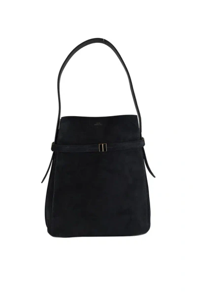 Totême Toteme Bucket Bag In Black