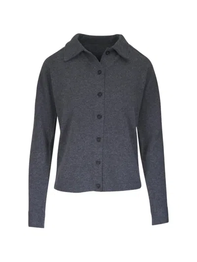 Totême Button-up Shirt In Gray