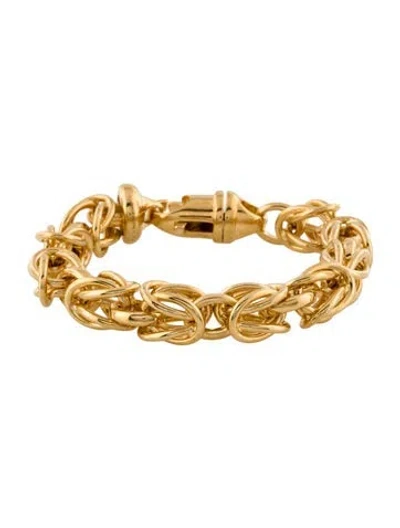 Pre-owned Totême Byzantine Bracelet, 7" In Multicolor