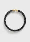 Totême Byzantine Collar Black/gold In Multi