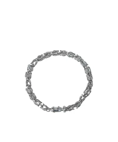 Totême Byzantine Link Statement Collar Necklace In Silver