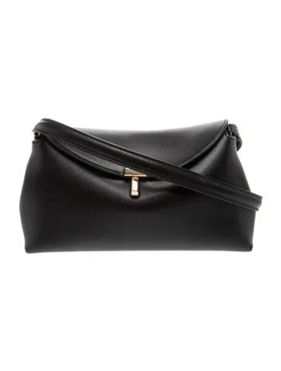 Pre-owned Totême Calfskin T-lock In Black