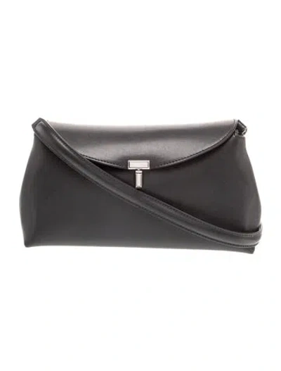 Pre-owned Totême Calfskin T-lock In Black