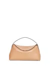 Totême Camel T-lock Top Handle Bag In Orange