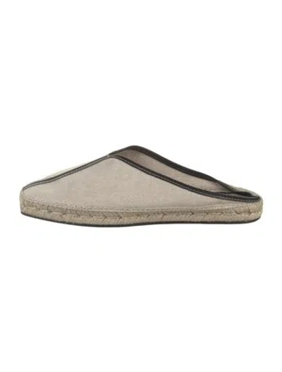 Pre-owned Totême Canvas Mules