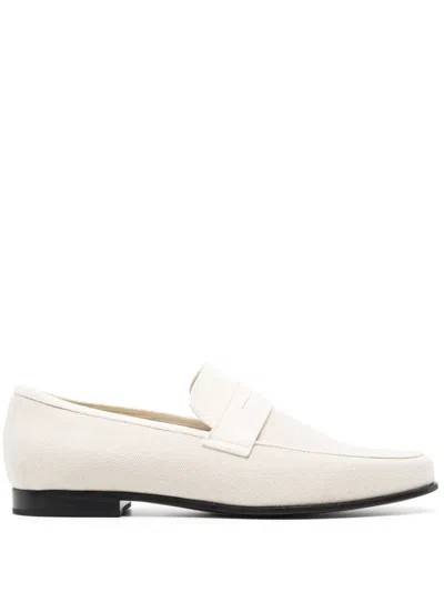 TOTÊME CANVAS PENNY LOAFERS