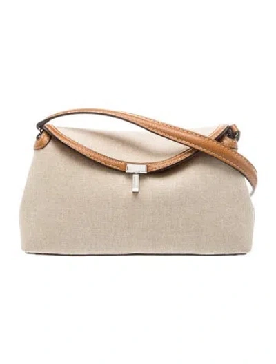 Pre-owned Totême Canvas T-lock In Neutral