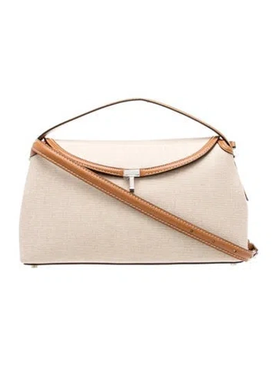 Pre-owned Totême Canvas T-lock W/ Tags In Neutral