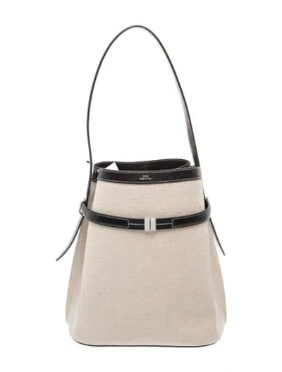 Pre-owned Totême Canvas Tote In Neutral