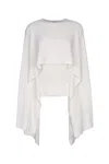 Totême Toteme Ecru Knitted Cape