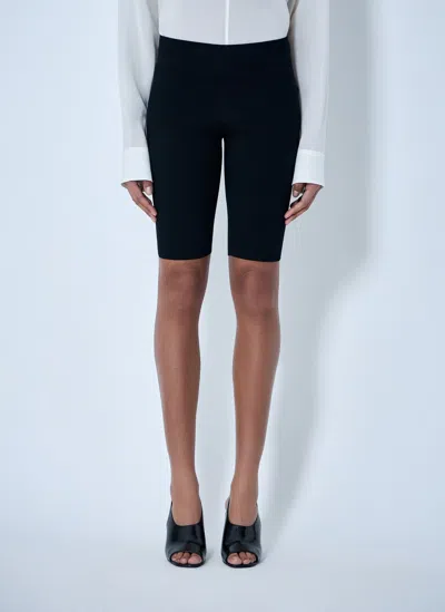 Totême Capri Knit Shorts In Black