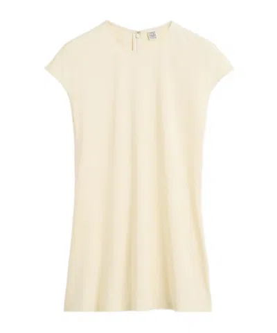 Totême Cap-sleeve Top In Neutral