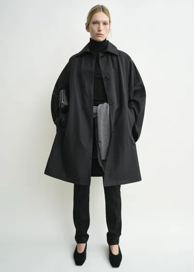 Totême Car Coat Black Petite