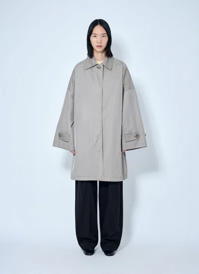 Totême Car Coat In Grey