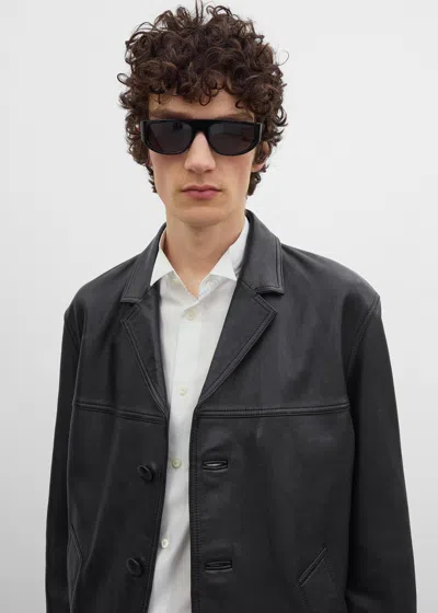 Totême Car Jacket Black