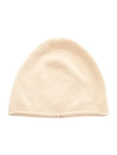 Pre-owned Totême Cashmere Beanie In Neutrals