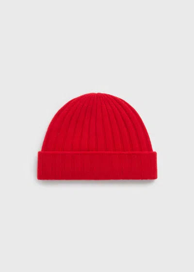 Totême Cashmere Beanie Poppy In Red
