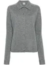 Totême Straight-collar Cashmere Shirt