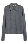 Totême Toteme Cashmere Cardigan In Gray